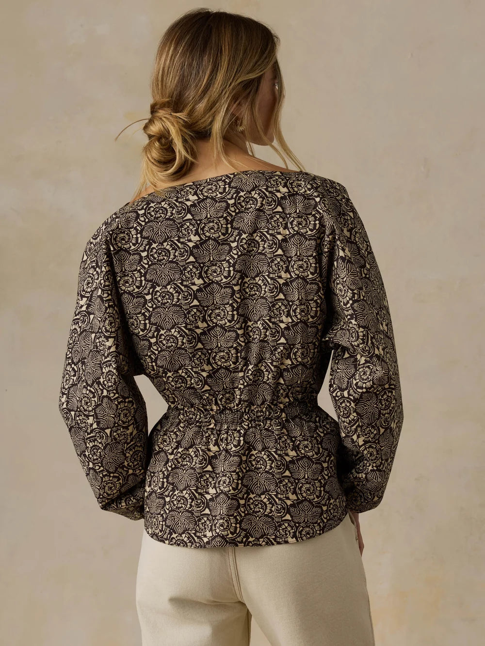 Coastal Poplin Faye Top