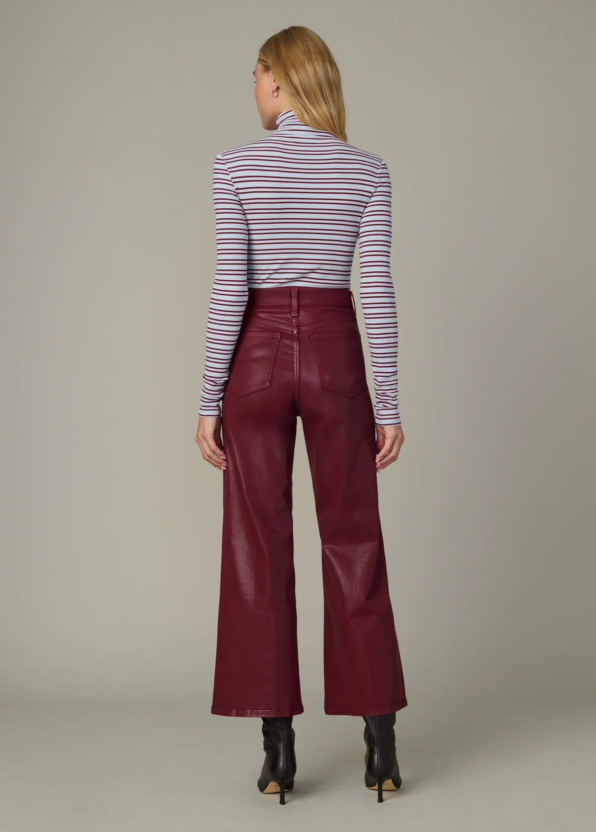 The Callie Cropped Bootcut Syrah