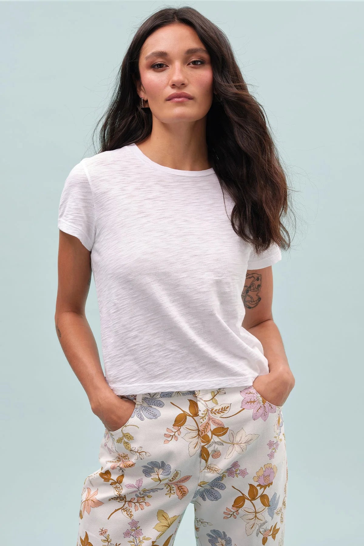 Andie Tee in White