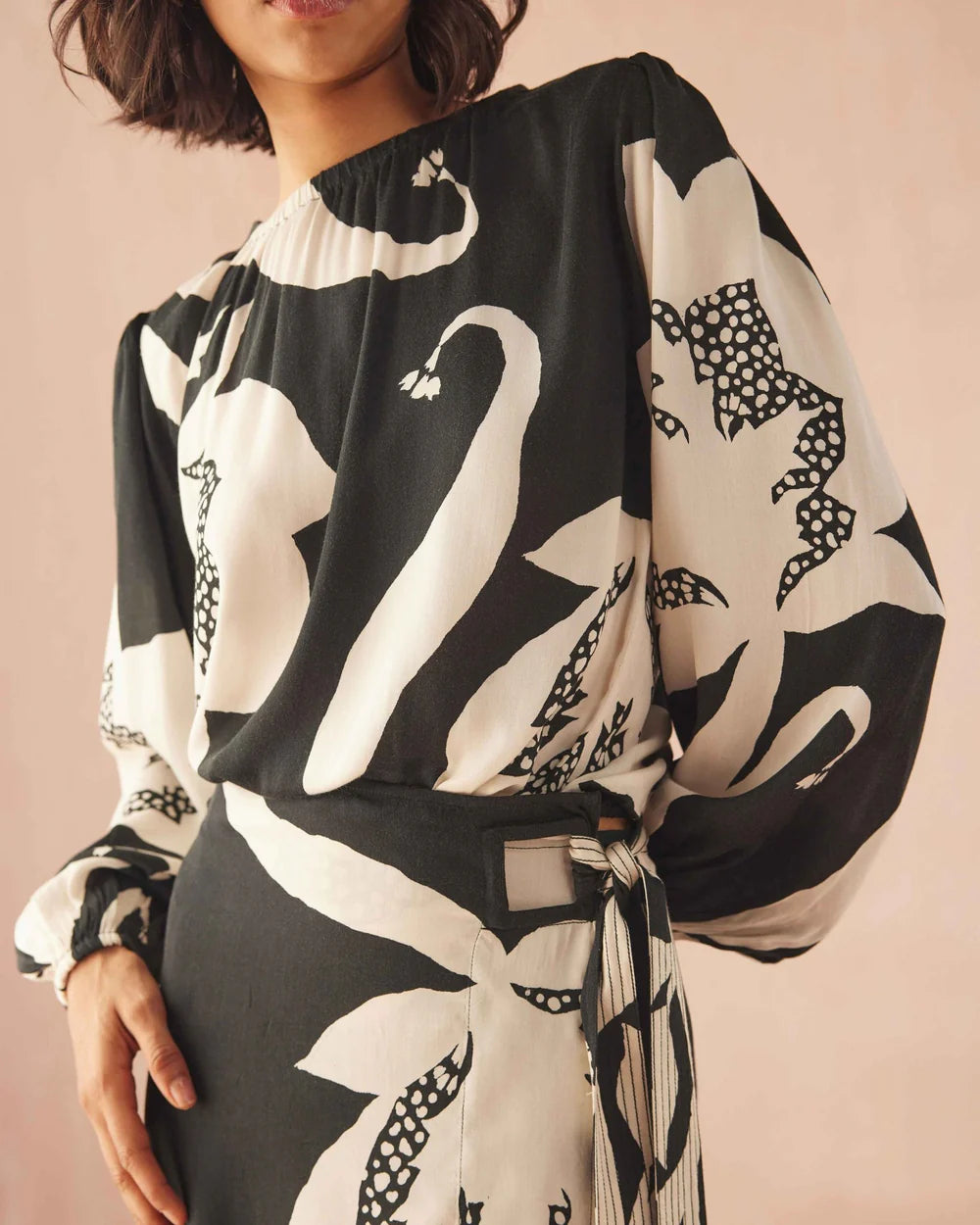 Ayla Blouse in Audrey Nocturne