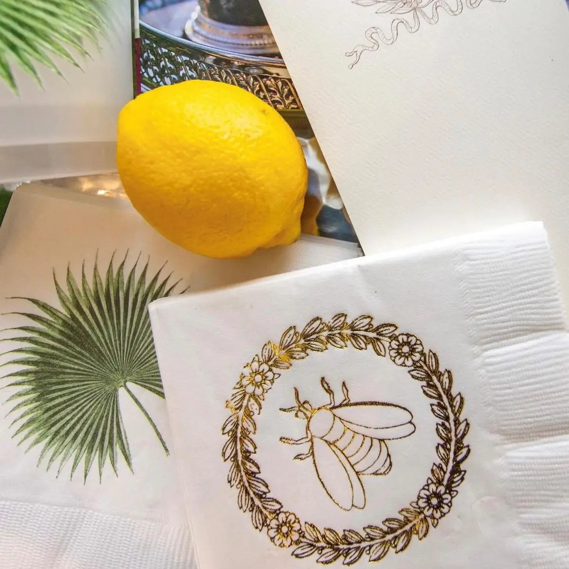 Empire Bee Beverage Napkins