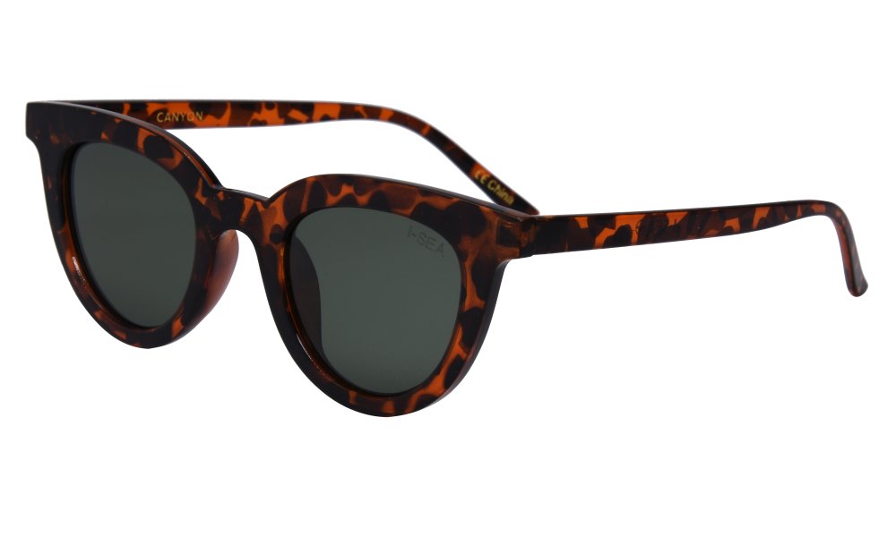 Canyon Tortoise/Dark Green Sunglasses