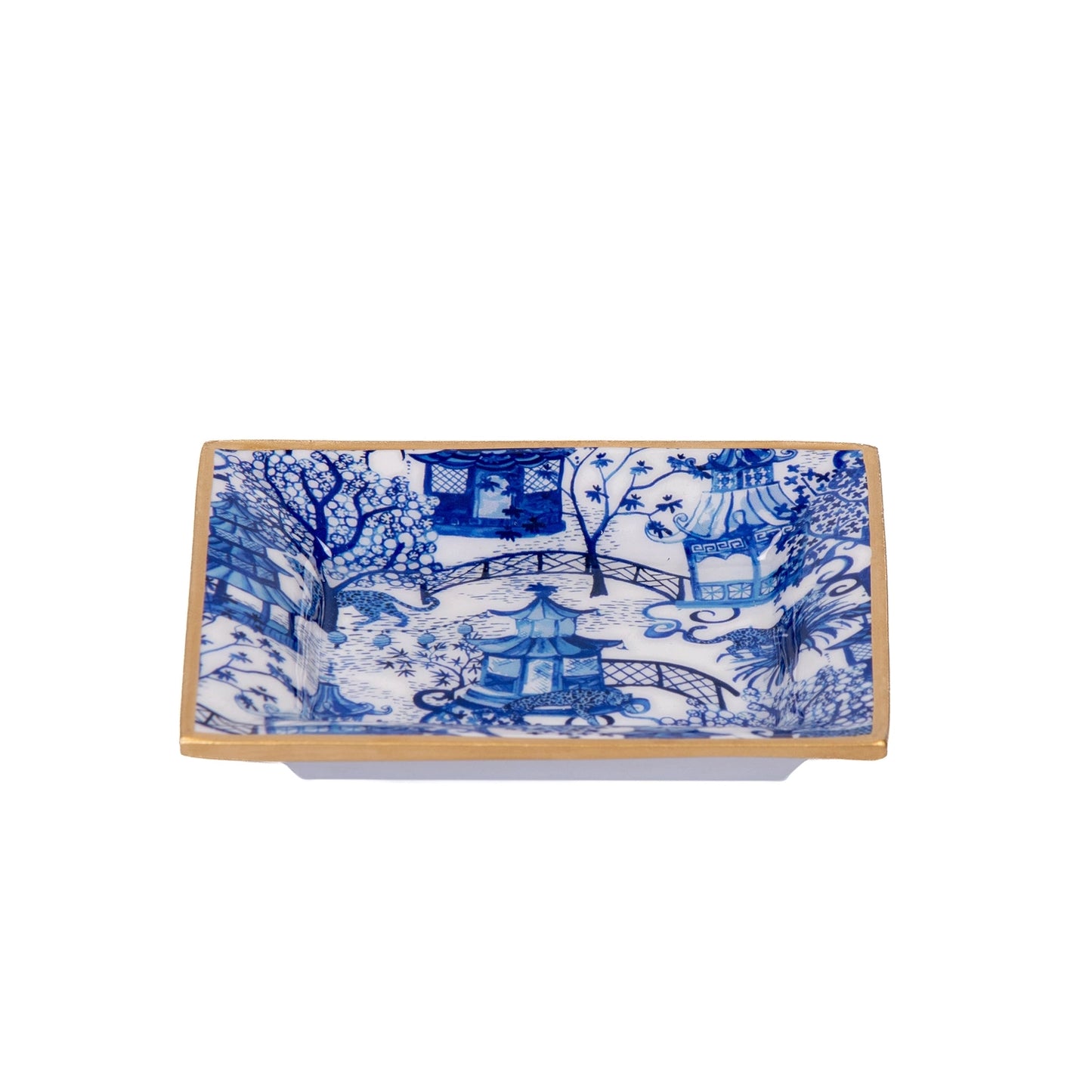 Garden Party Enameled Landry Tray