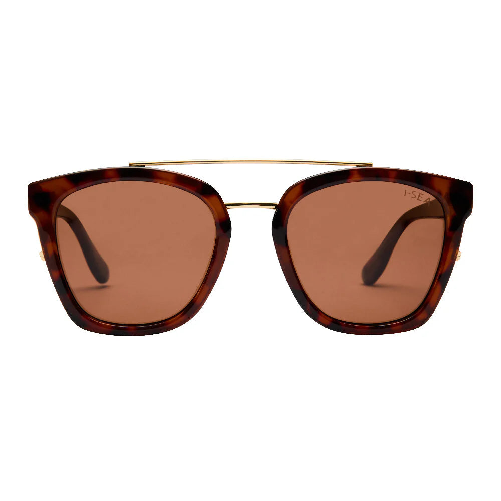 Chloe Tort/Brown Sunglasses