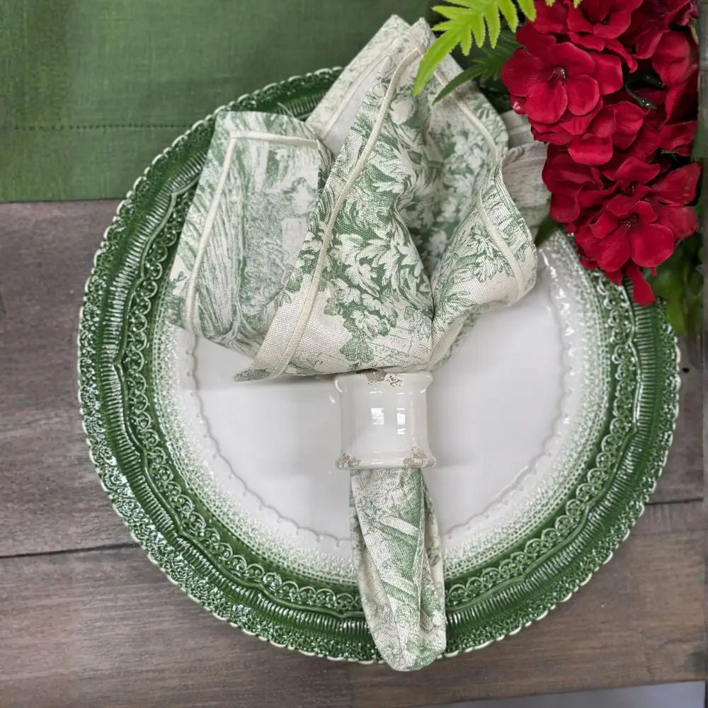 Montefalco Toile Cotton Napkin