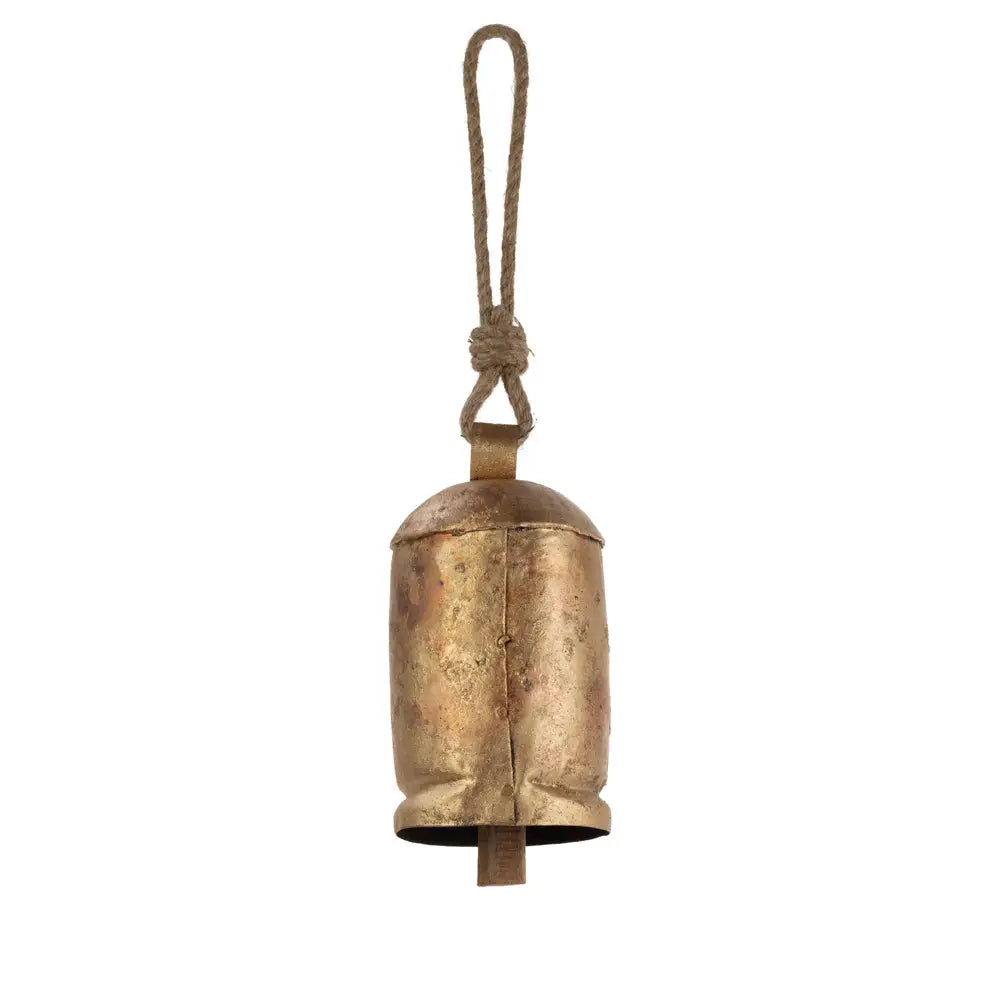 Gold Bell With Jute