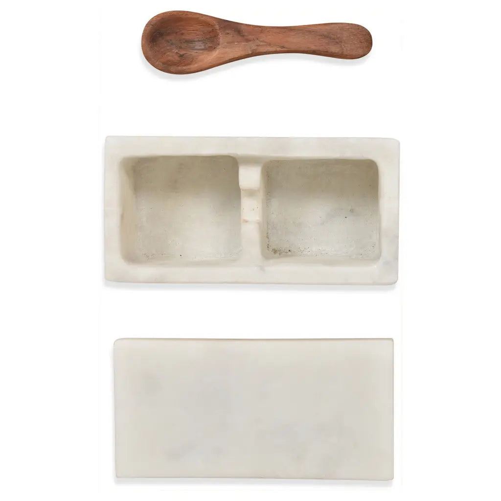 Marble Salt & Pepper Set