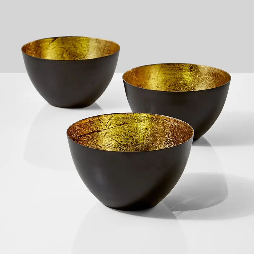 Black and Gold Bowl