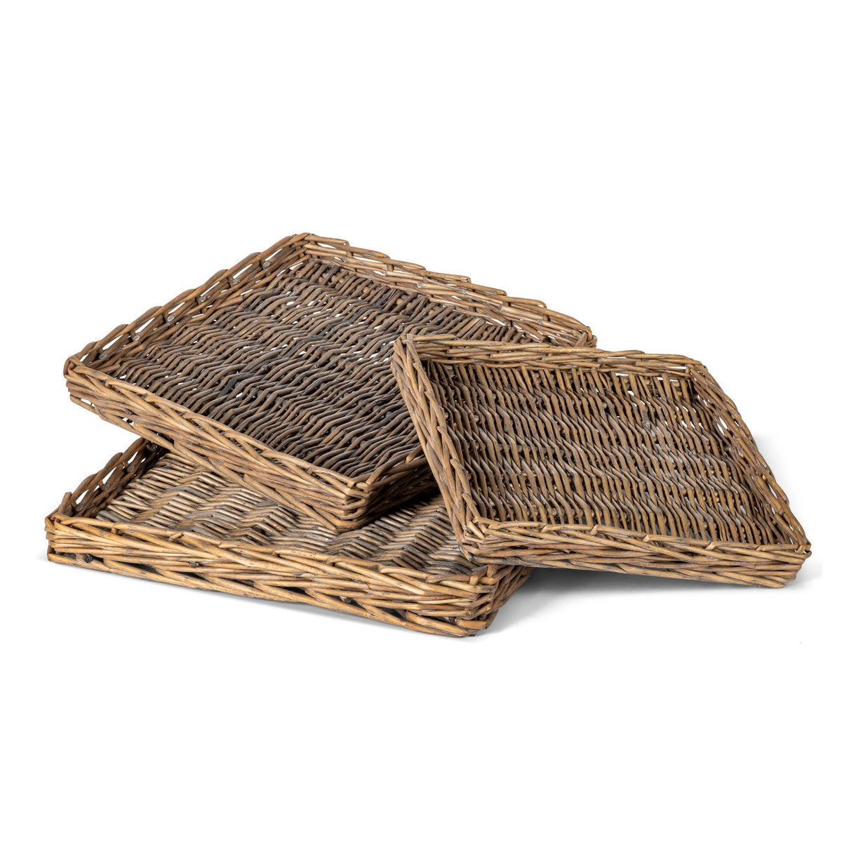 Woven WIllow Square Tray