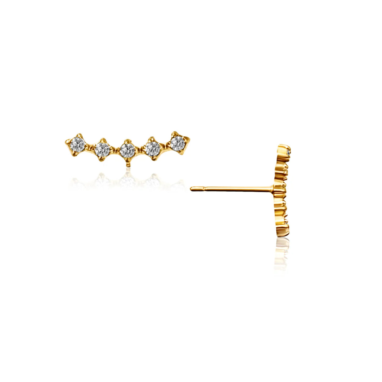 Lolita Climber Stud Earring