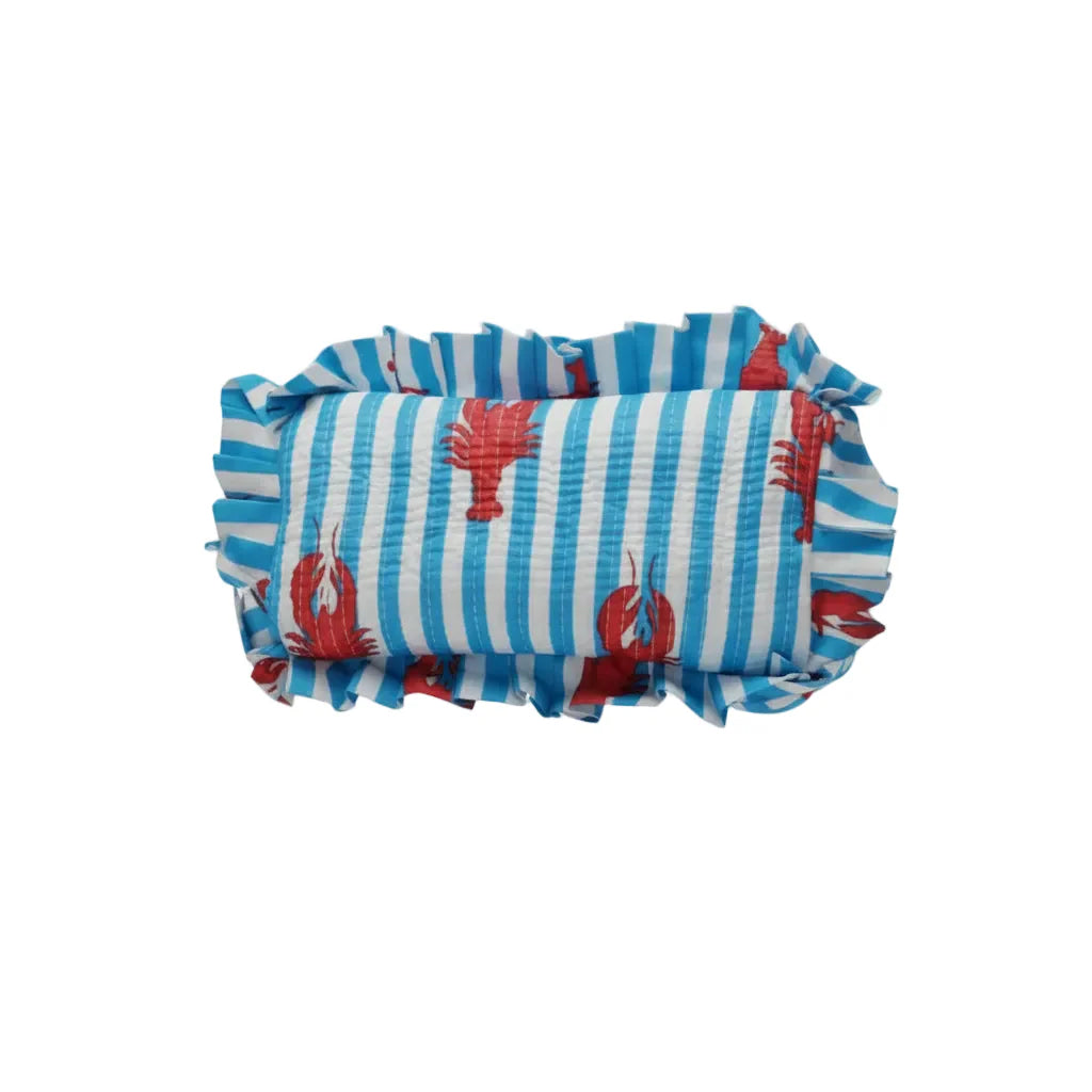 Lobster Cove Frilly Toiletry Bag