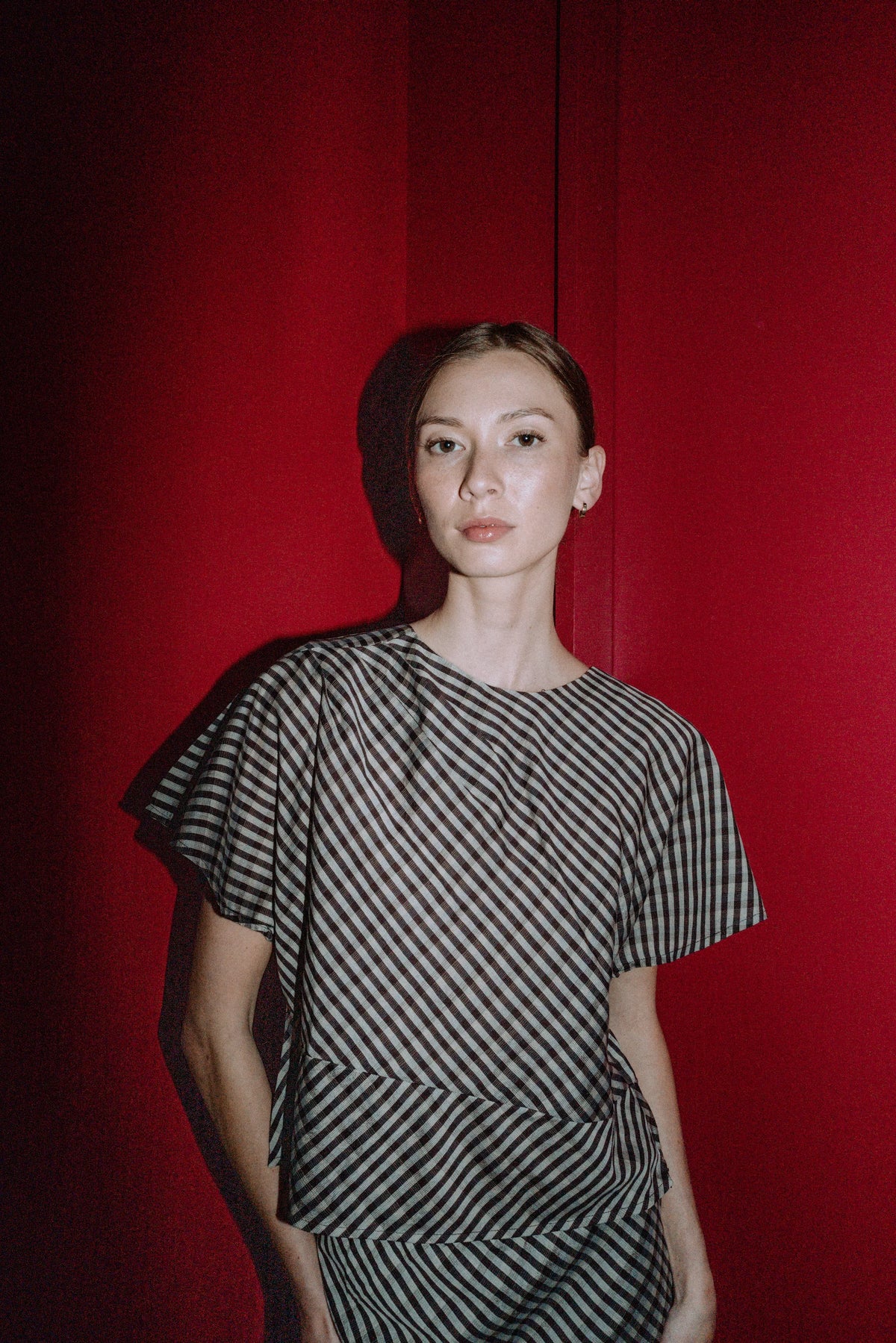 Marais Silk Top in Shadowline