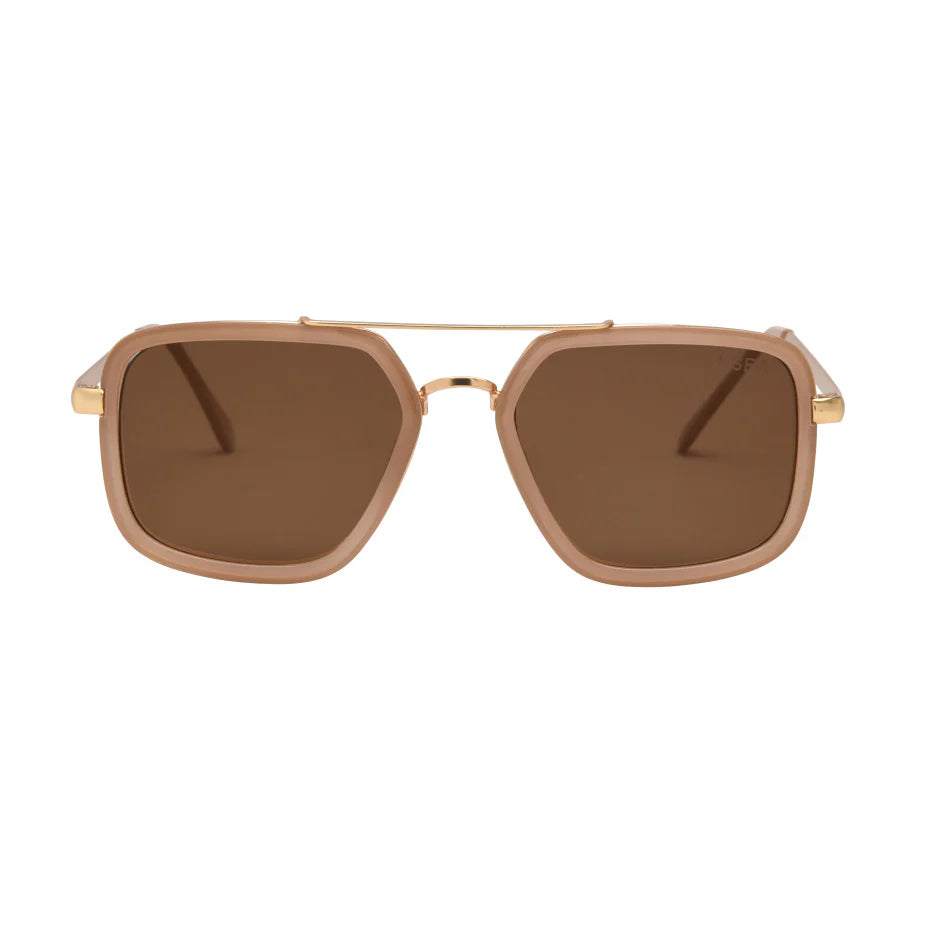 Cruz Oatmeal/Brown Sunglasses