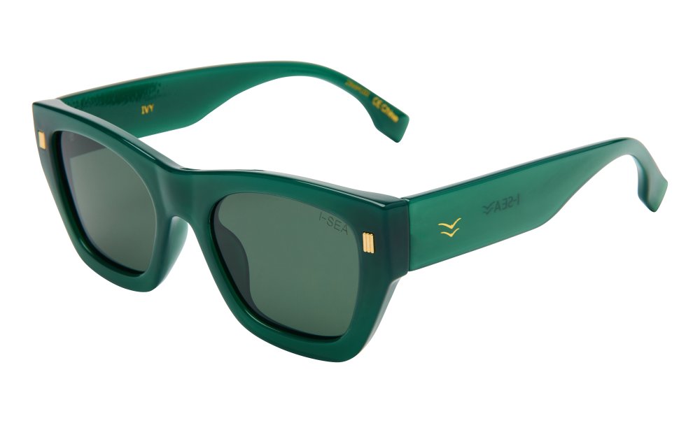 Ivy Kale/Green Sunglasses