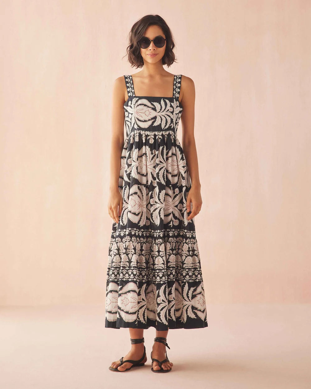 Leena Maxi Dress in Nikita Oyster