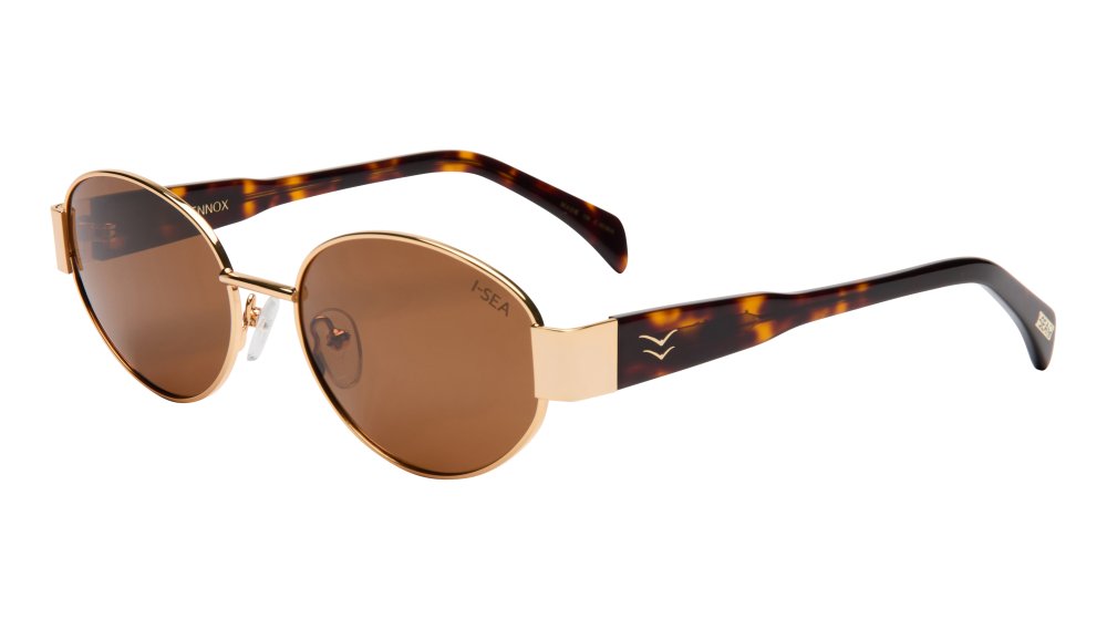 Lennox Gold/Brown Sunglasses