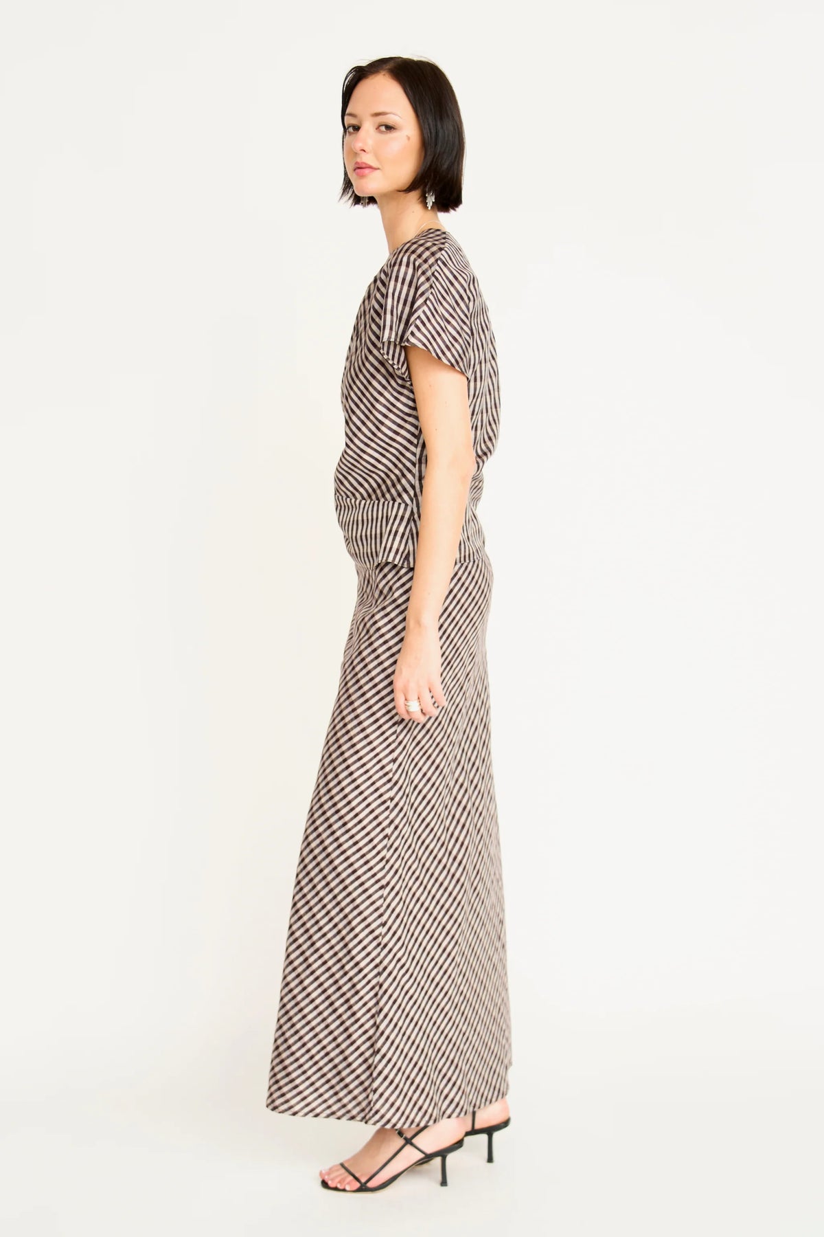 Marais Silk Top in Shadowline