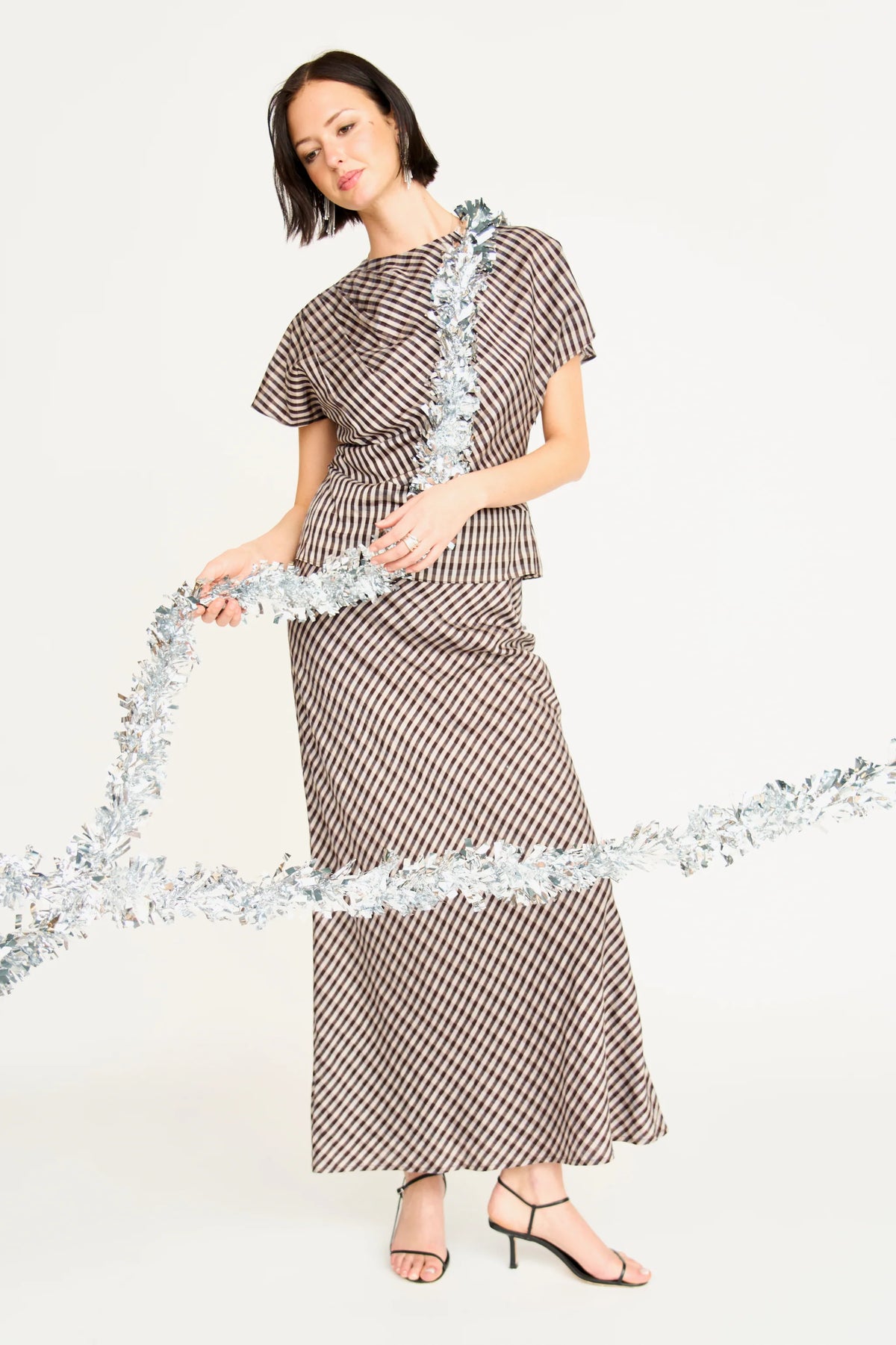 Marais Silk Top in Shadowline