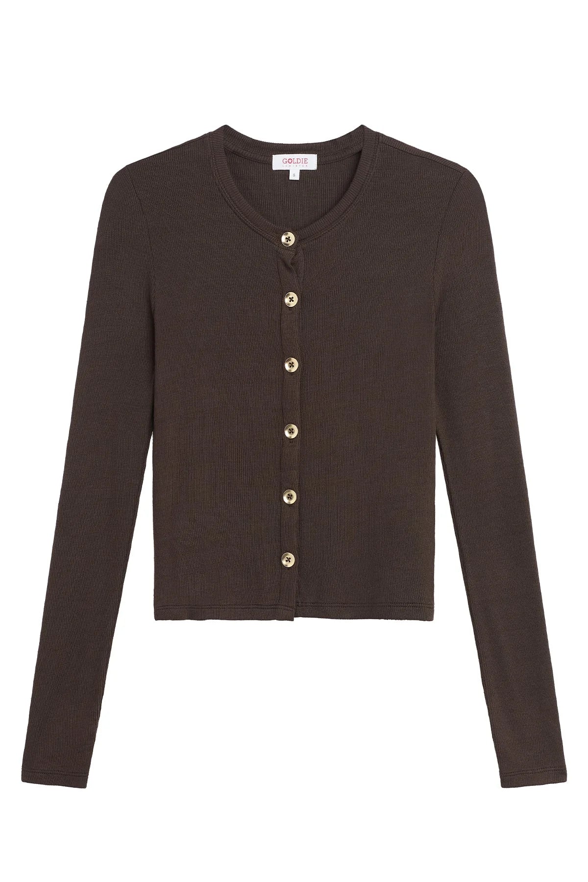 Marina Ribbed Crop Cardigan