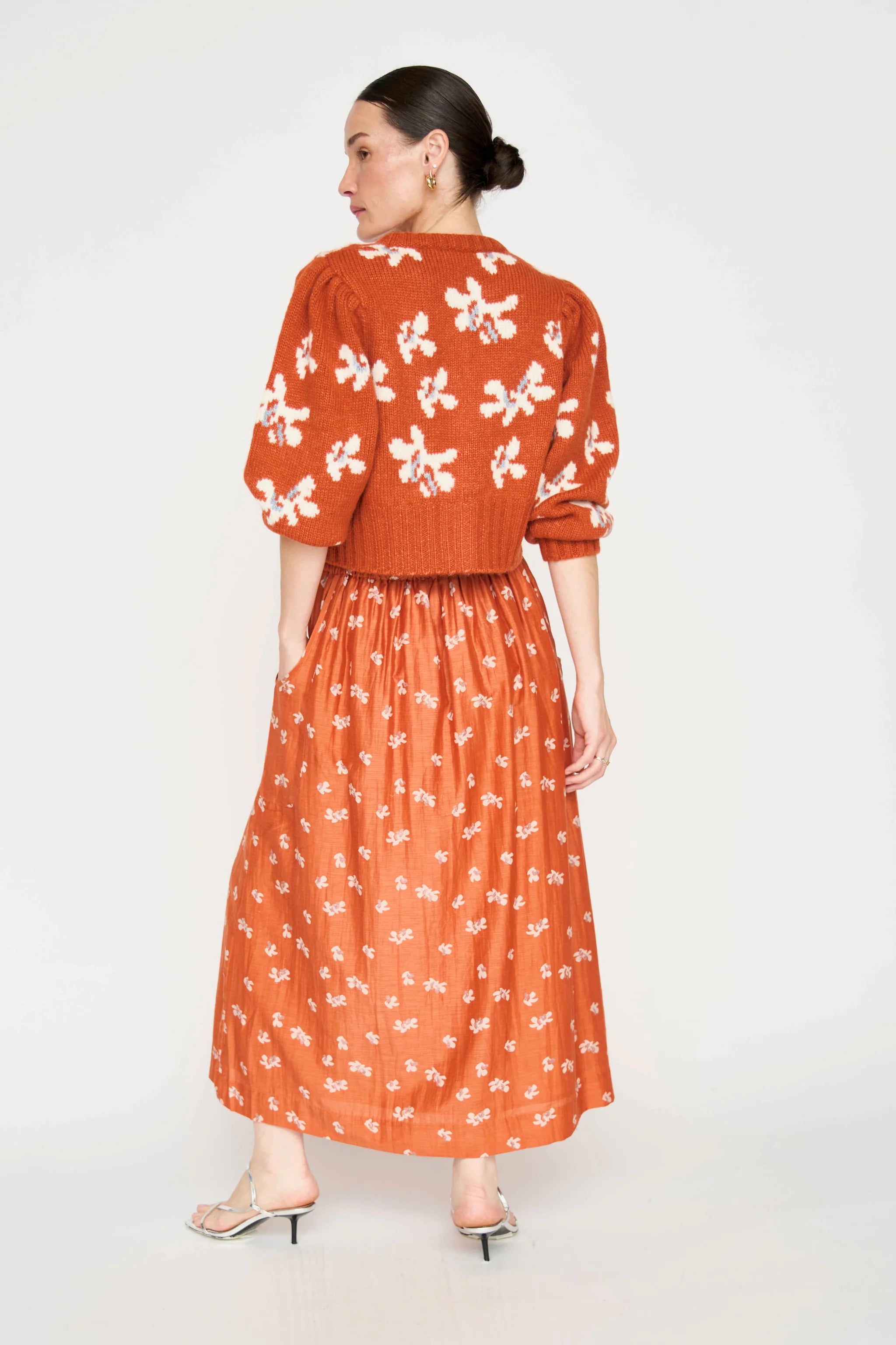 Verona Skirt in Burnt Iris