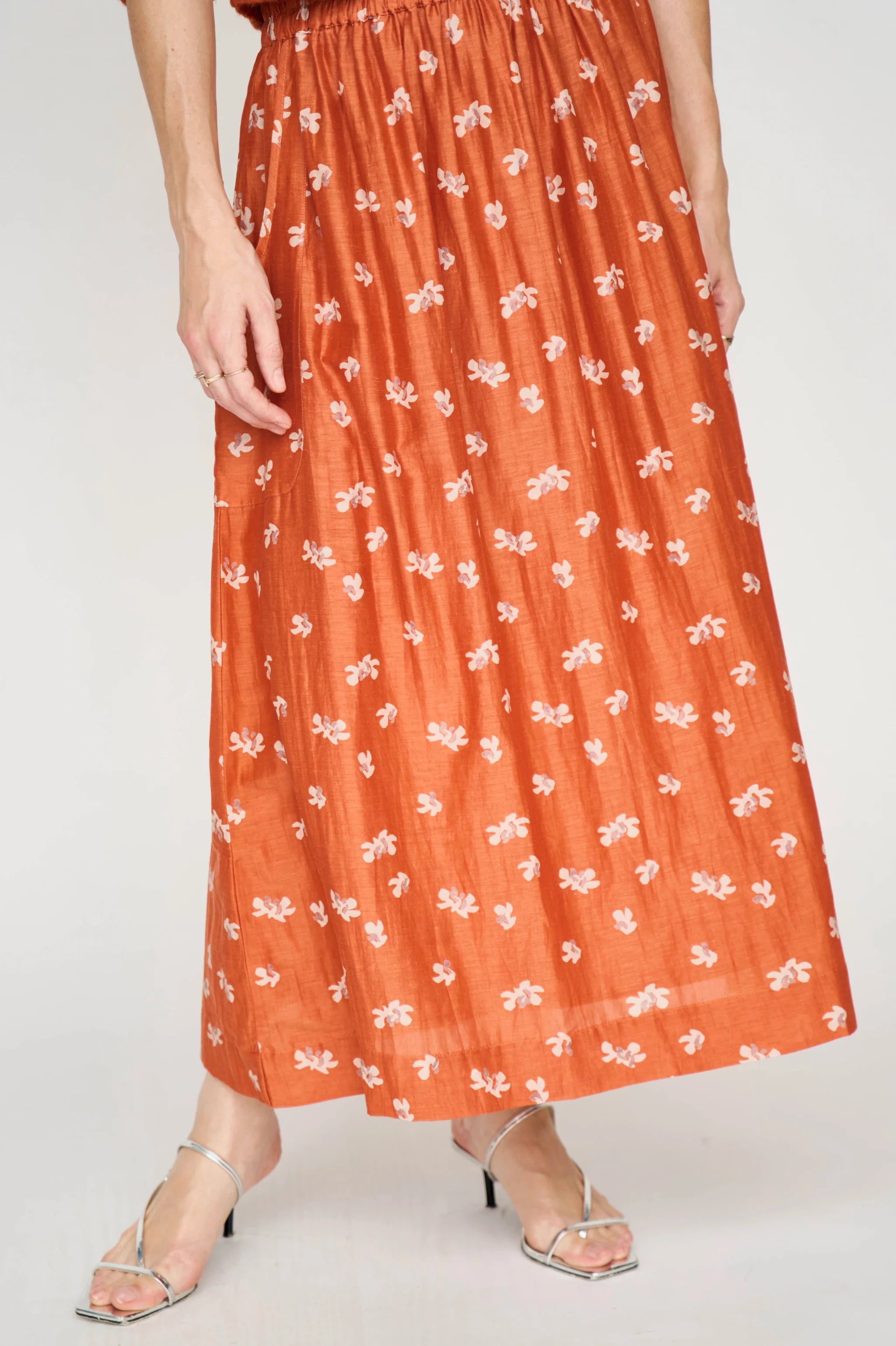 Verona Skirt in Burnt Iris