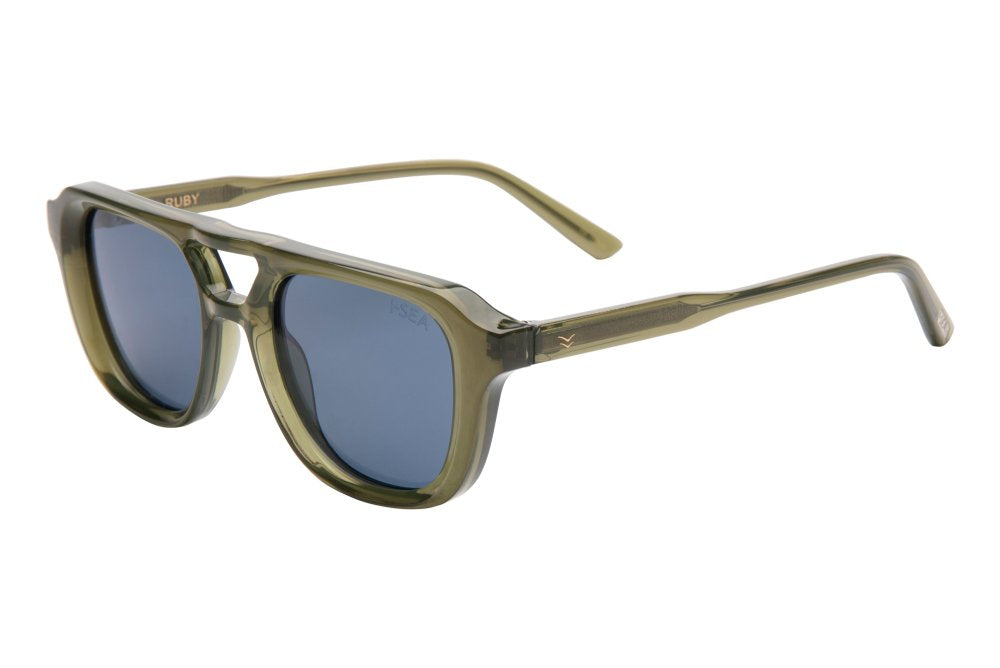 Ruby Olive/Navy Sunglasses