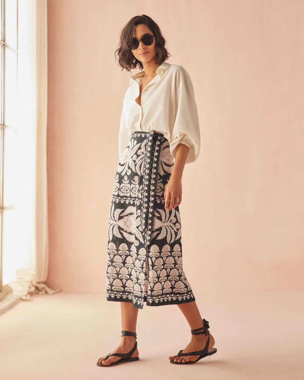 Sammi Skirt in Nikita Oyster