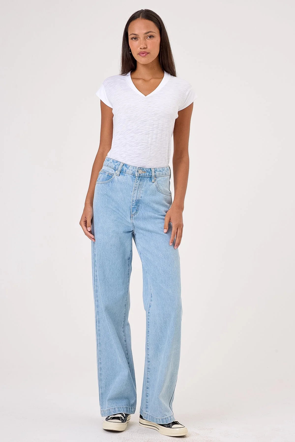 Serenity Cap Sleeve V Neck Tee