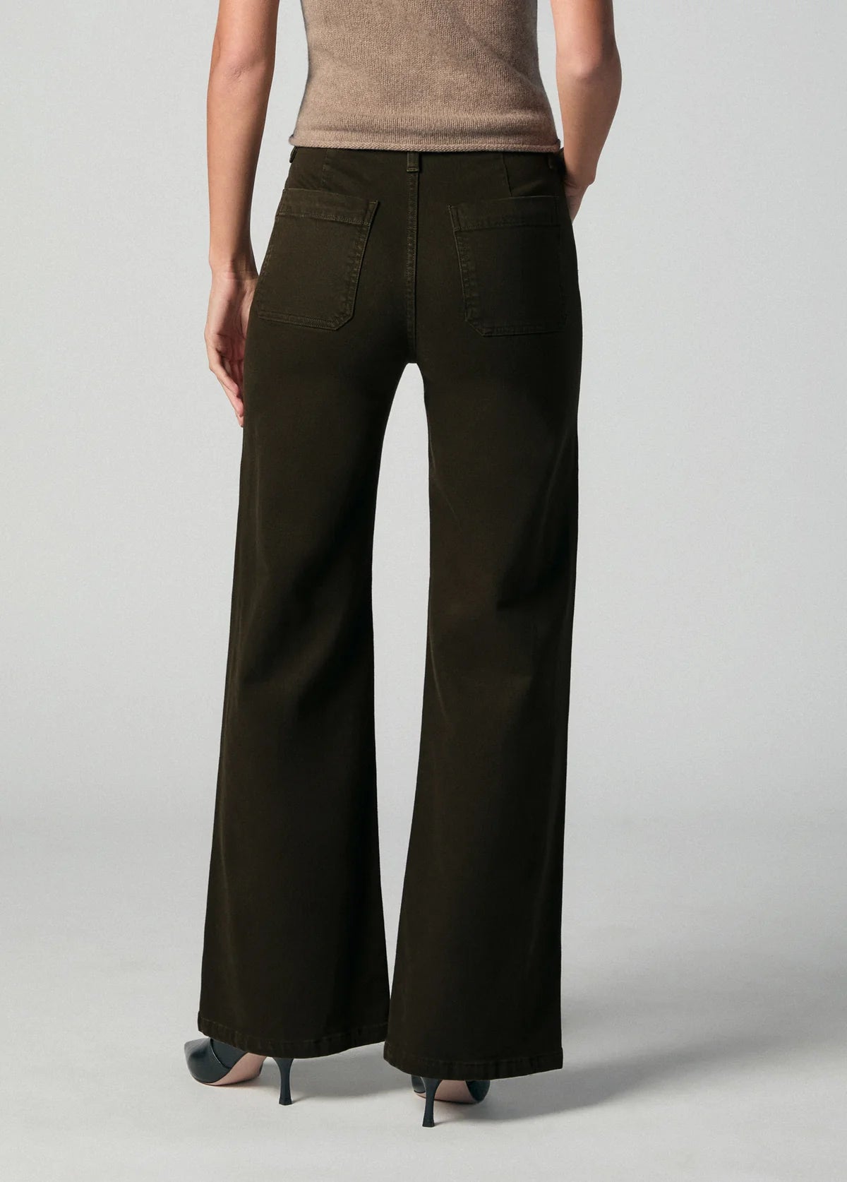 The Mia Patch Pocket High Rise Wide Leg