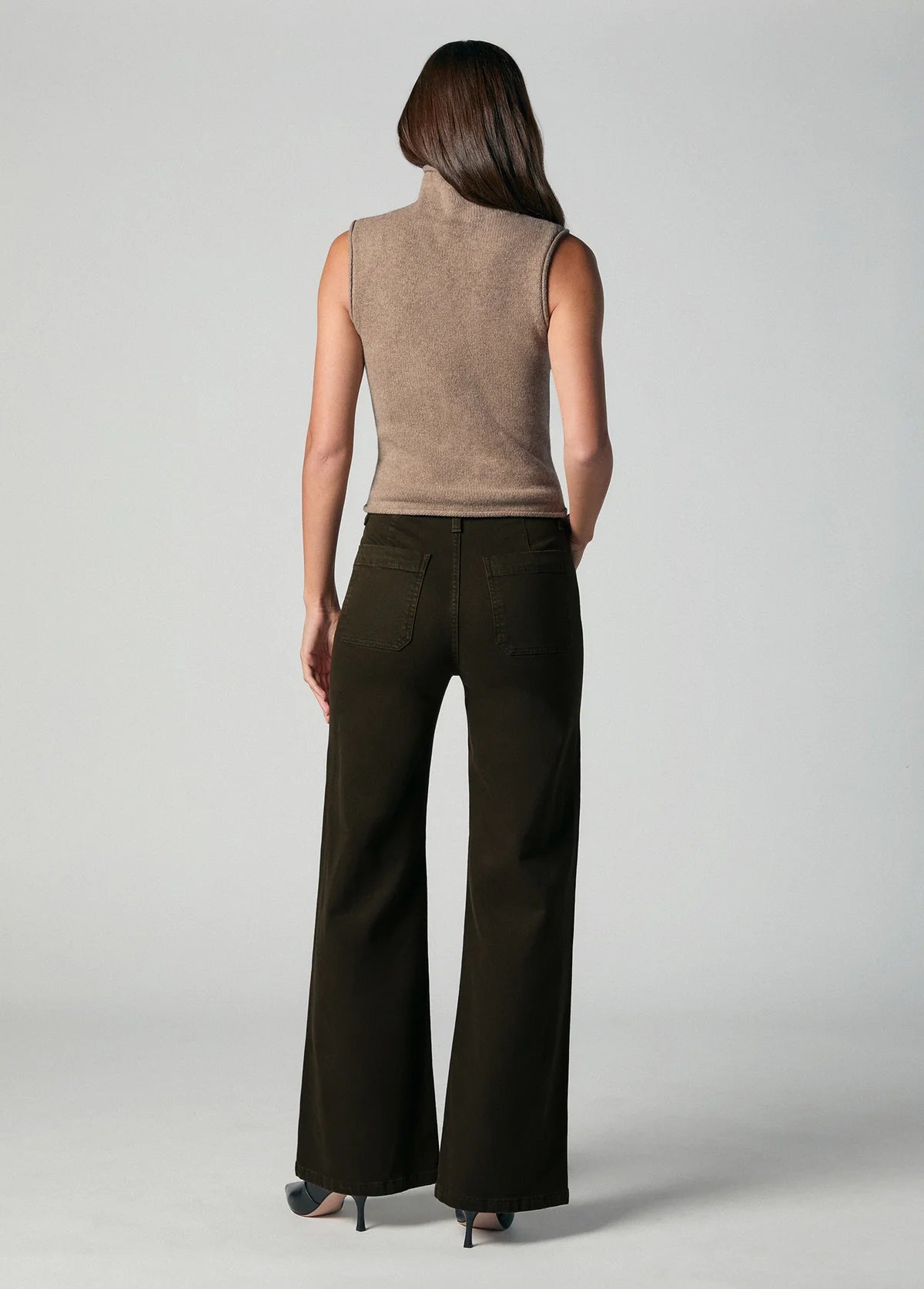 The Mia Patch Pocket High Rise Wide Leg