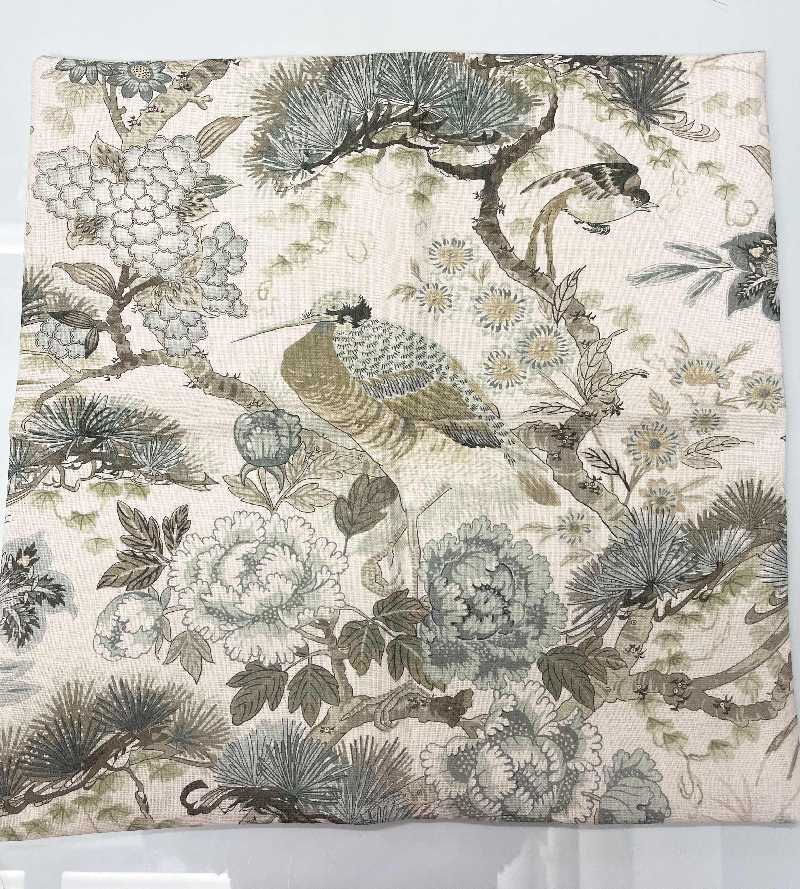 Scalamandre Shenyang Linen Pillow