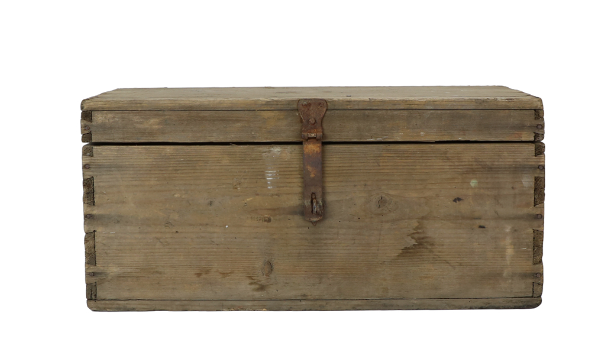 Antique Soldier Box