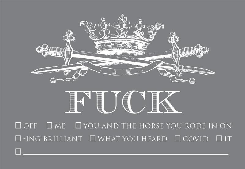 Fuck Swords Calling Cards