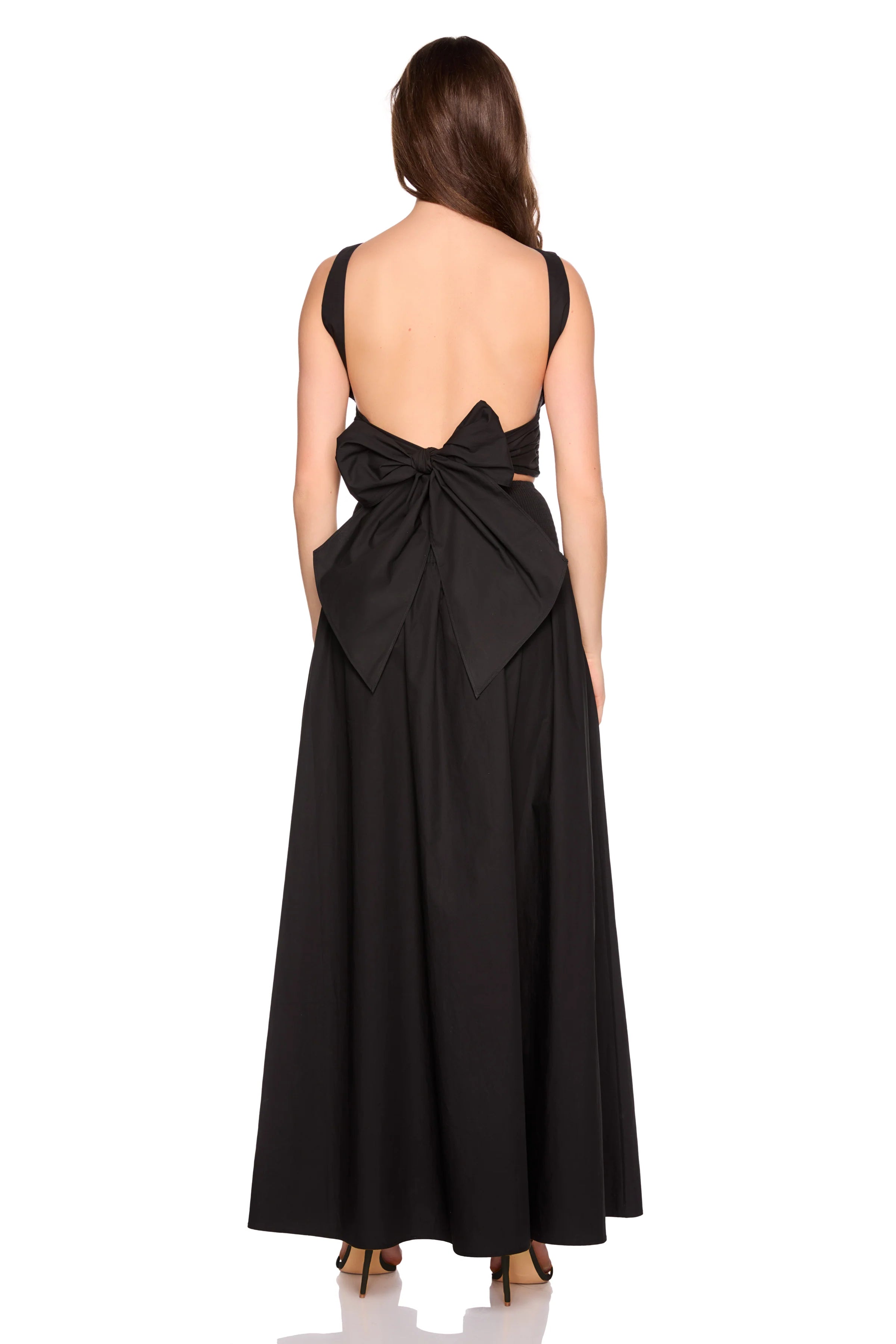 Poplin Drop Waist Skirt