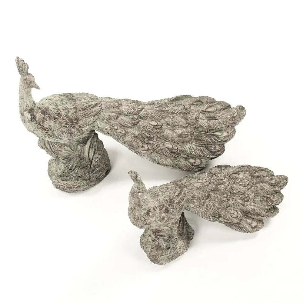 Resin Peacock Statue