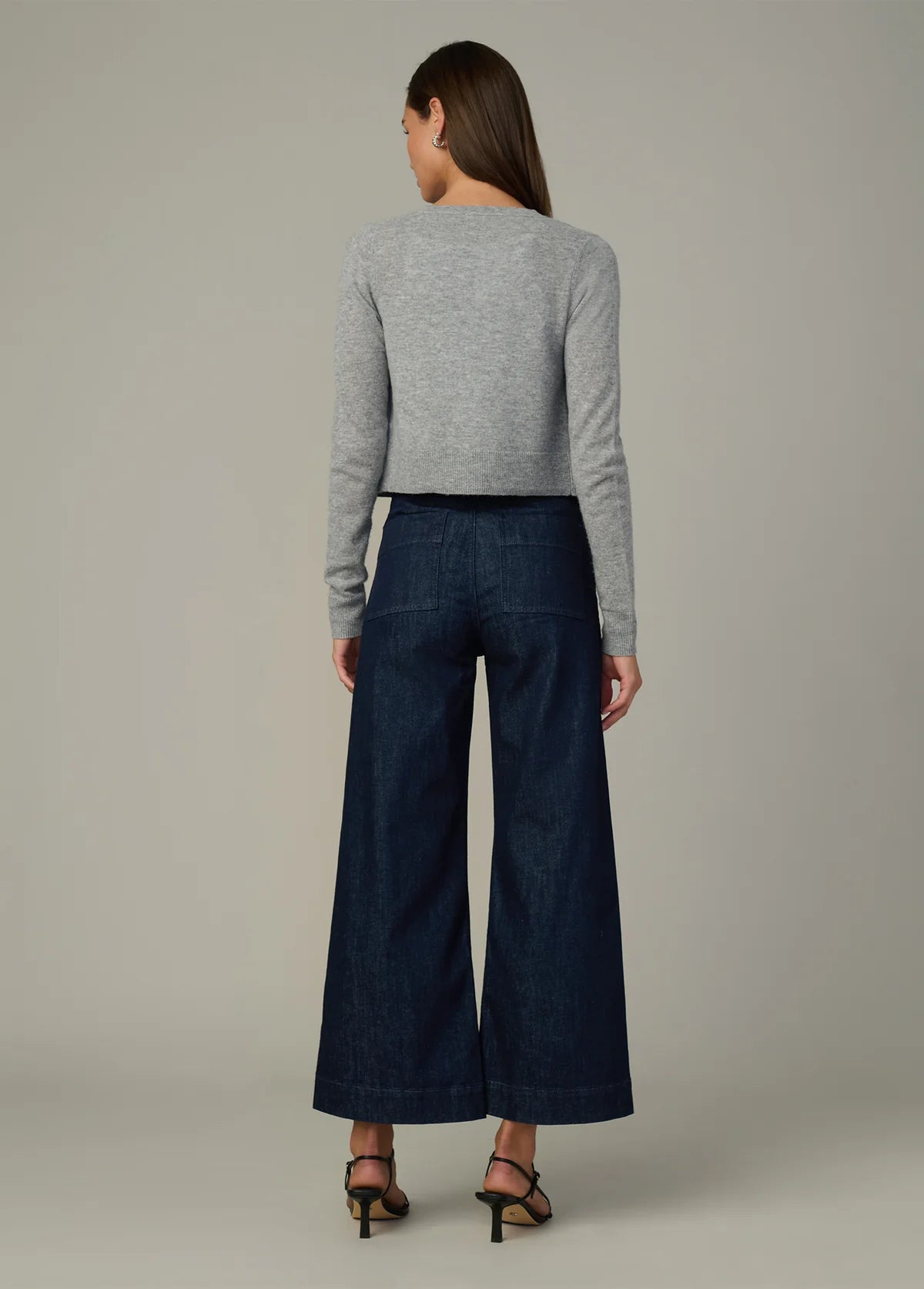 The Irina Wide Leg in Rinse