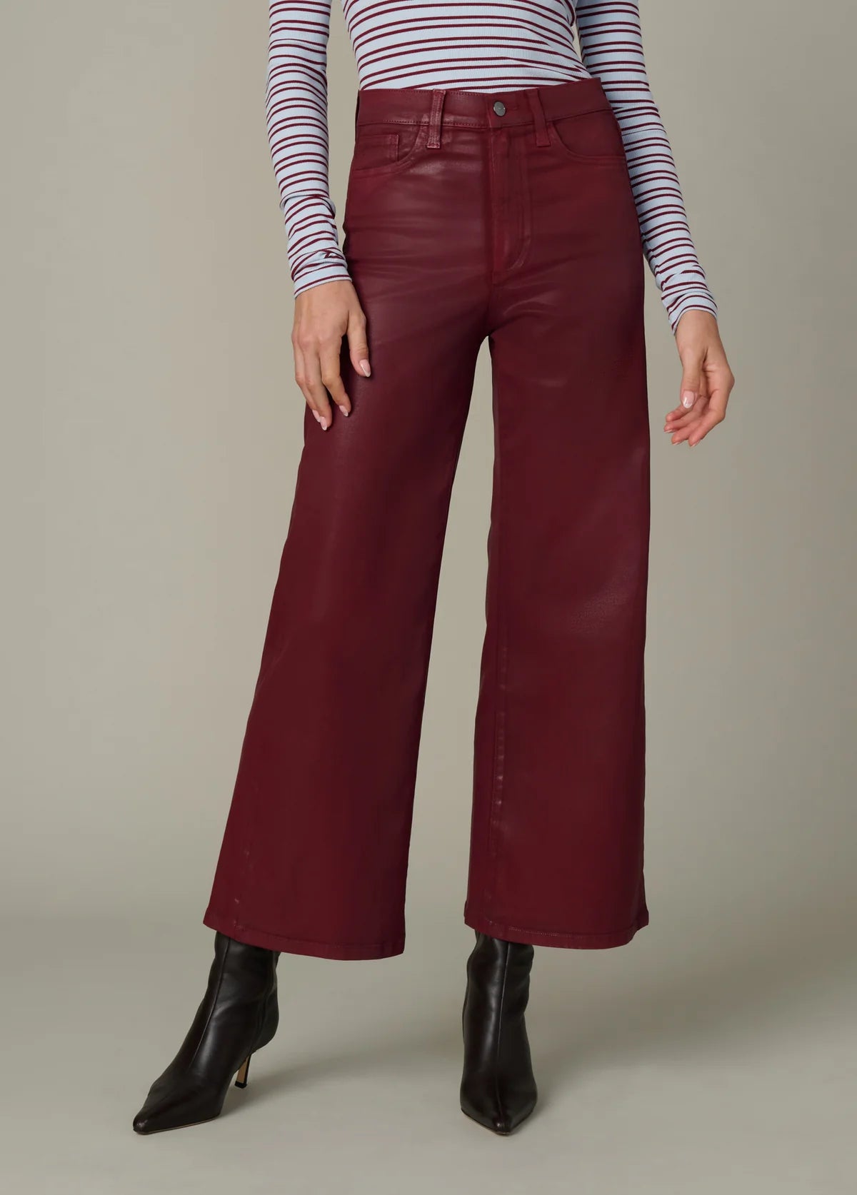 The Callie Cropped Bootcut Syrah