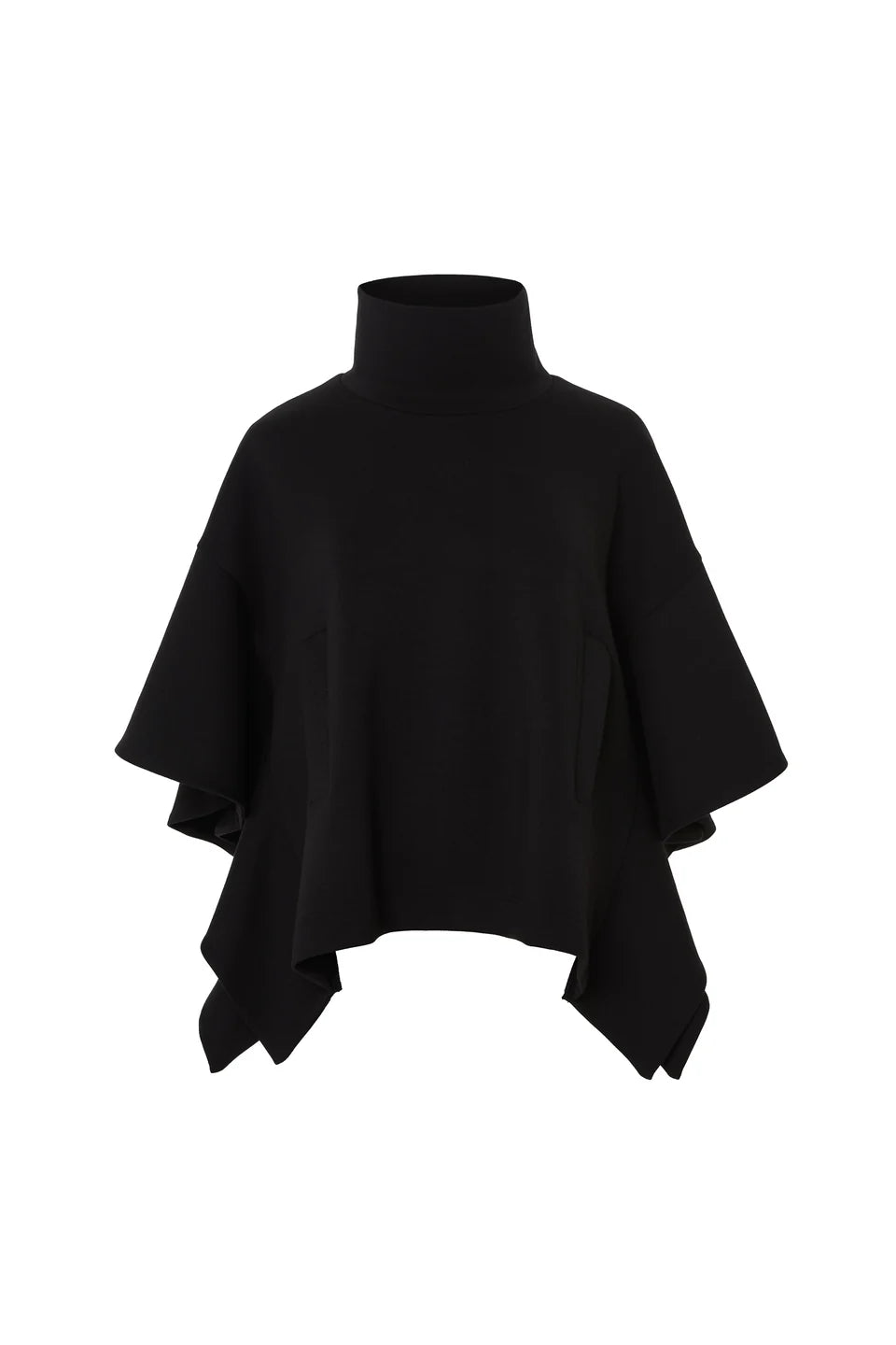 Structured Batwing Poncho