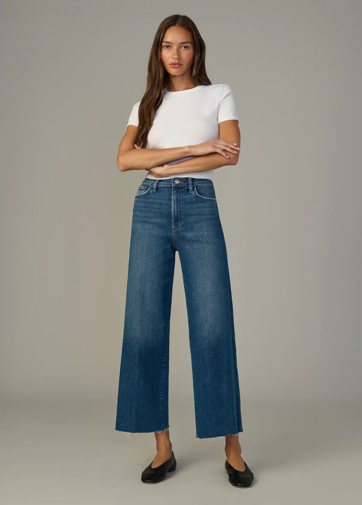 The Mia High Rise Wide Leg Ankle