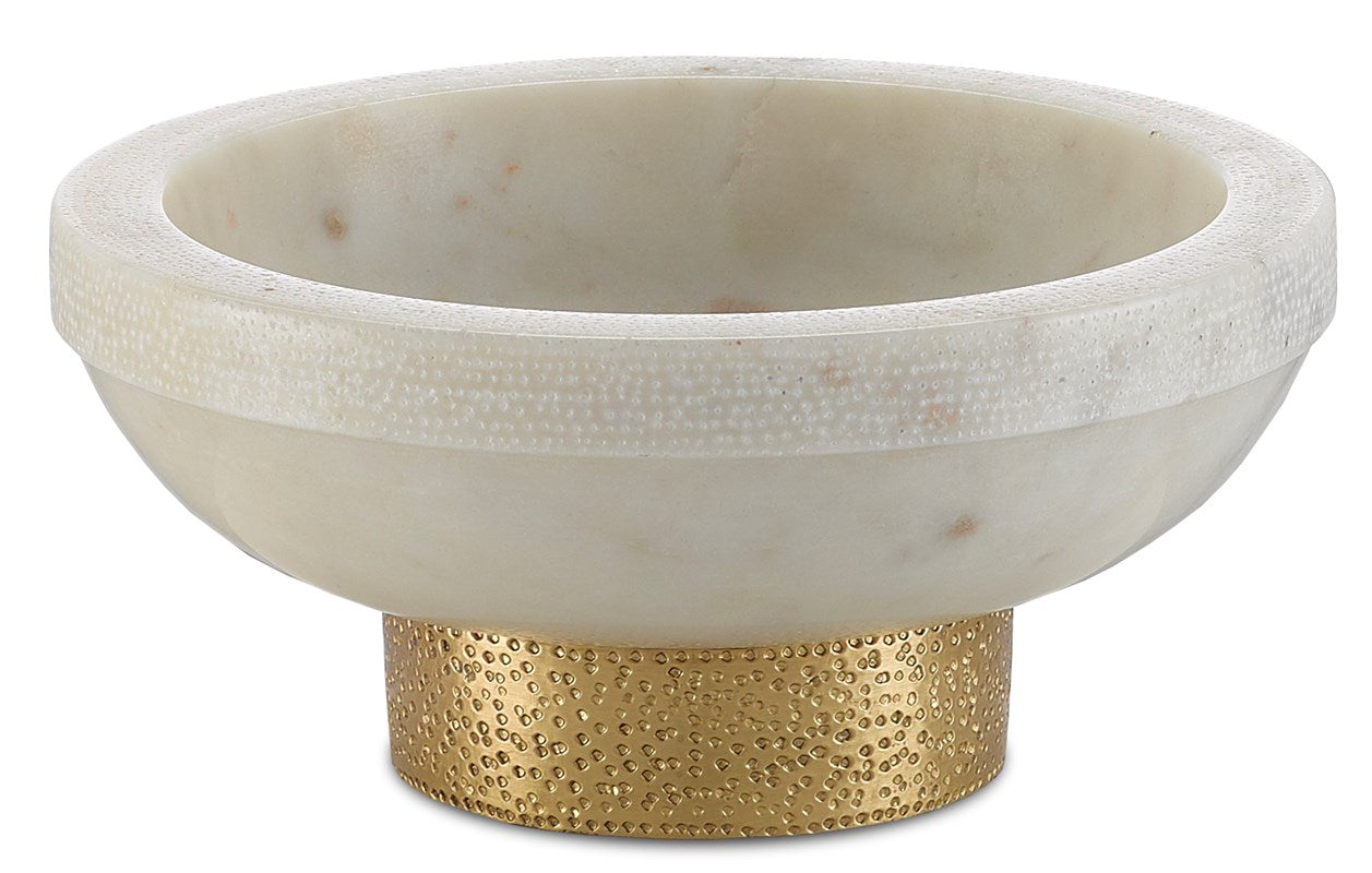 Valor White Marble Bowl