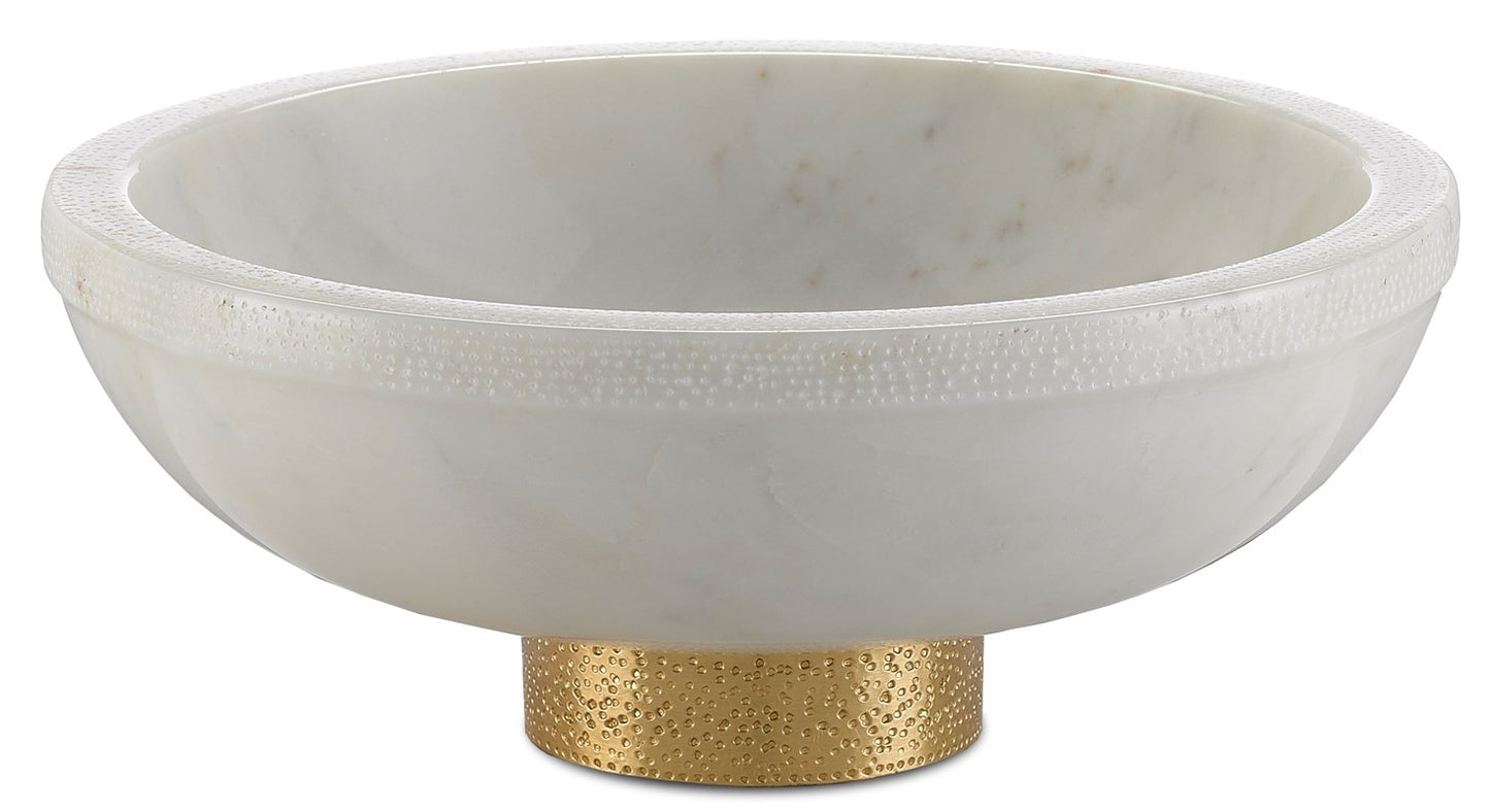 Valor White Marble Bowl