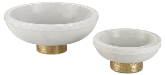 Valor White Marble Bowl