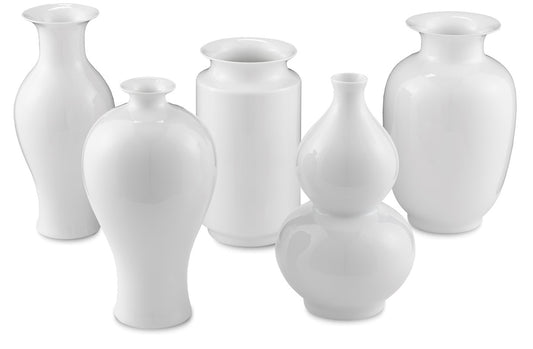 Imperial White Vases