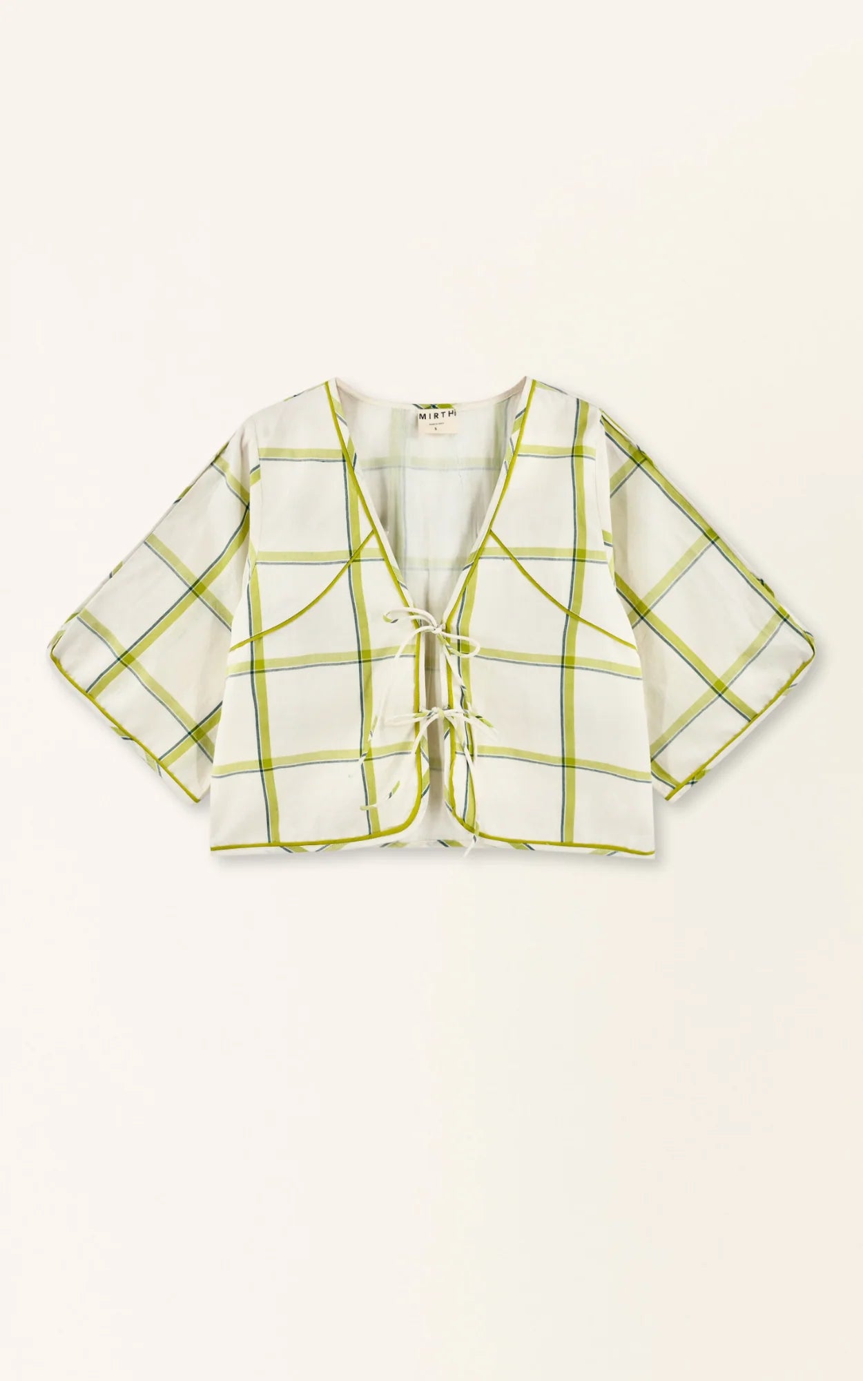 Seychelles Top in Belize Plaid