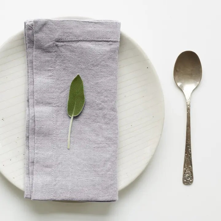 Light Grey Linen Napkins