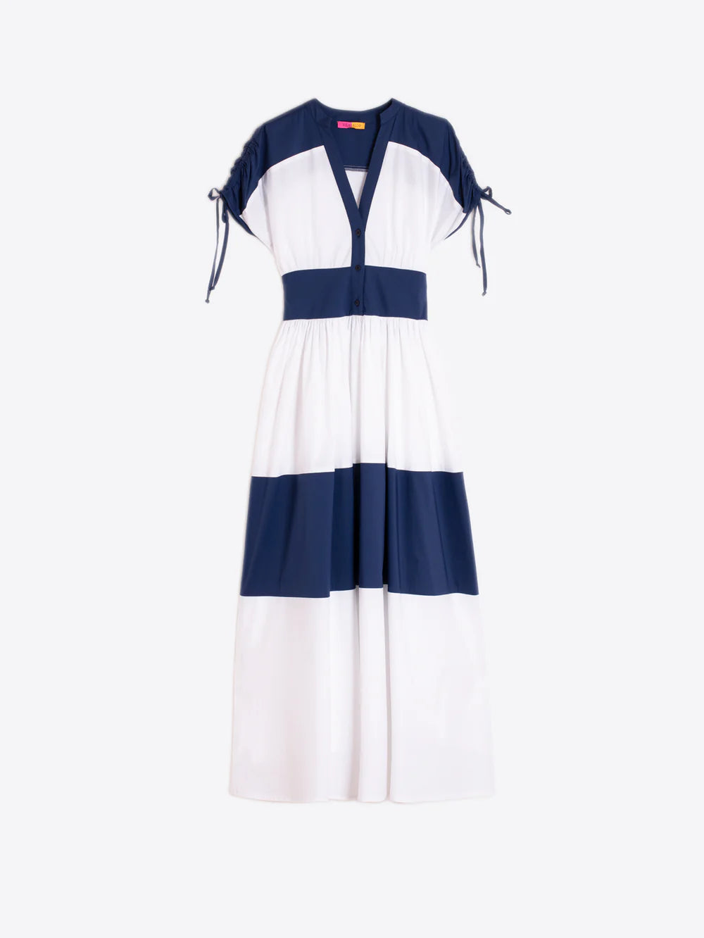 Navy and White Stripe Dress
