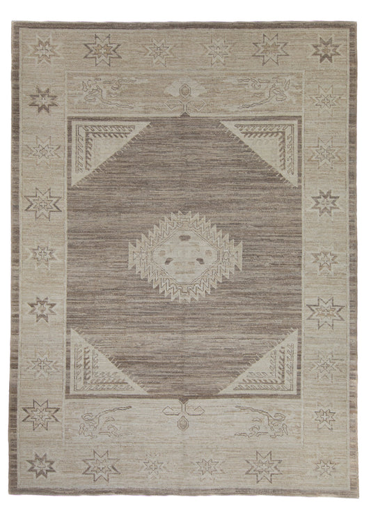 Turkish Oushak Rug 9'3" x 12'7"