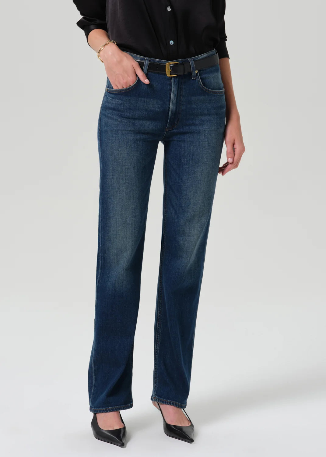 Lilah High Rise Bootcut in Pierre