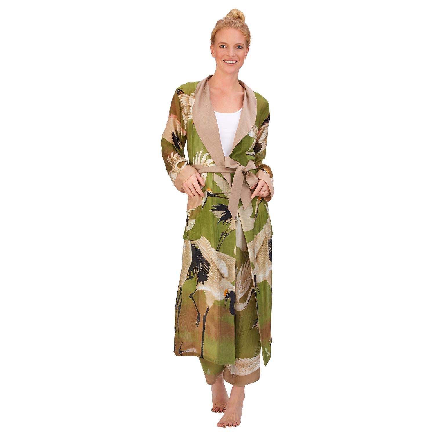 Heron Robe Gown