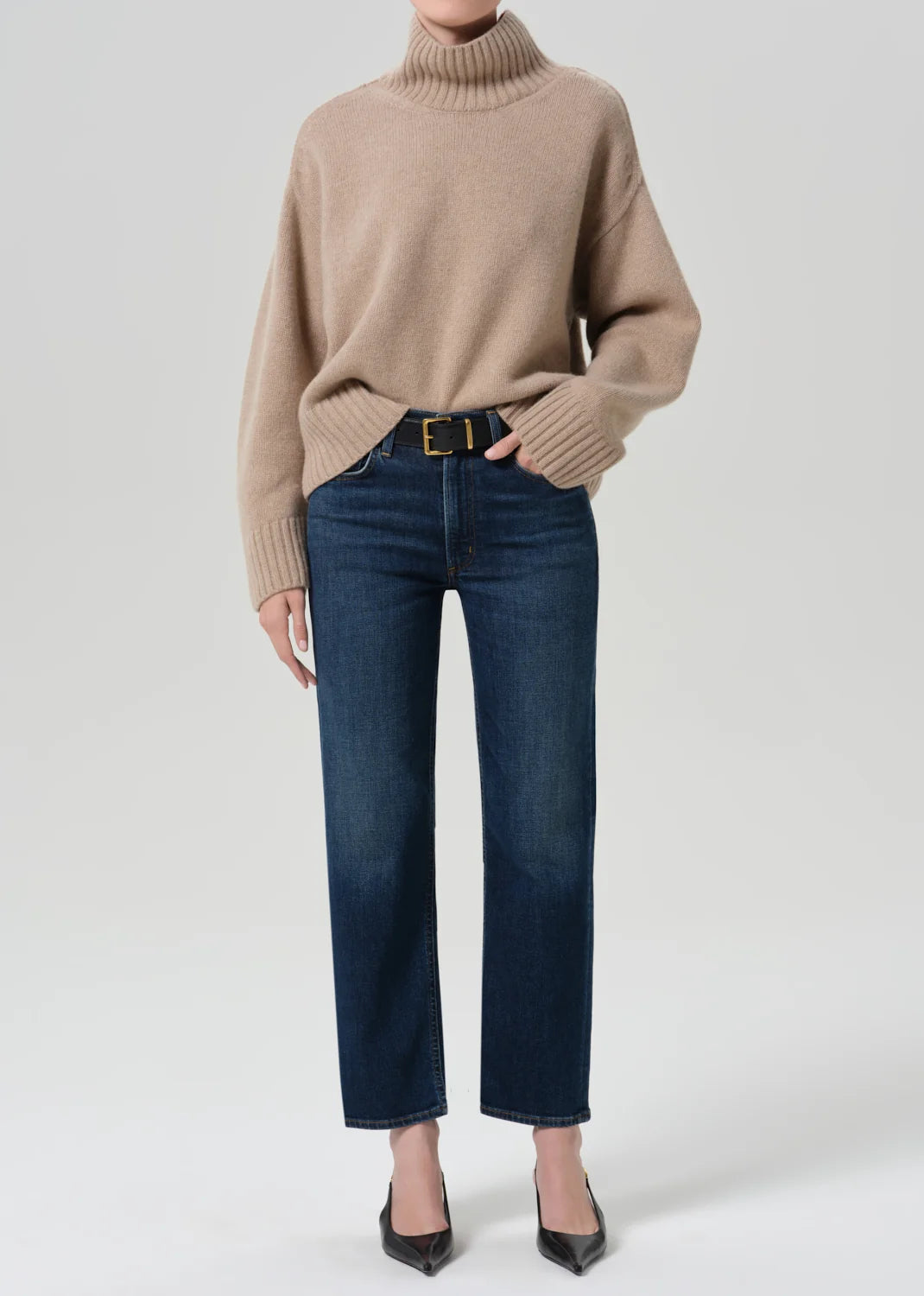 Palma Straight Clean Hem in Moonlight